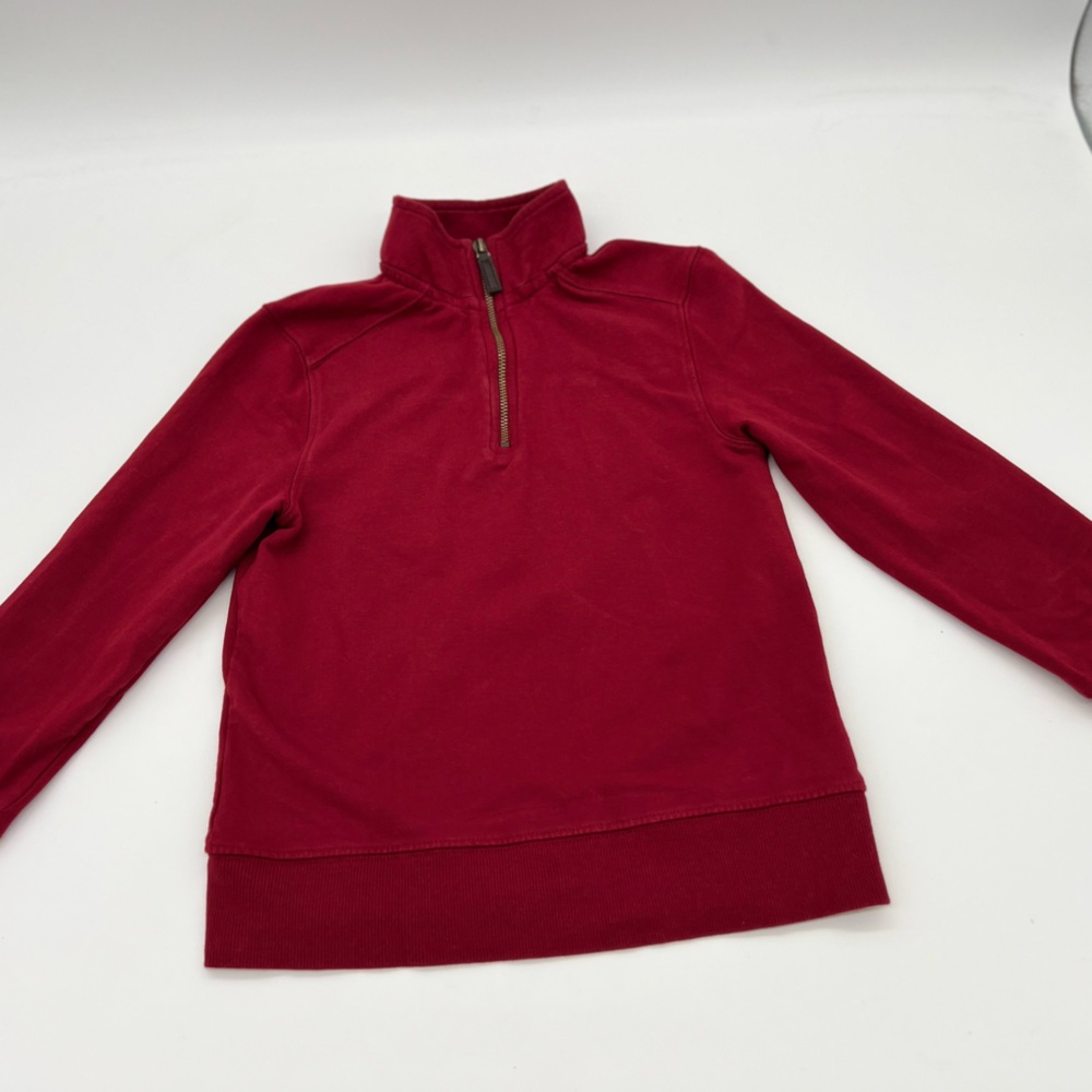 Tommy Bahama Boys Red Long Sleeve Blouse Shirt Sz S 5/6